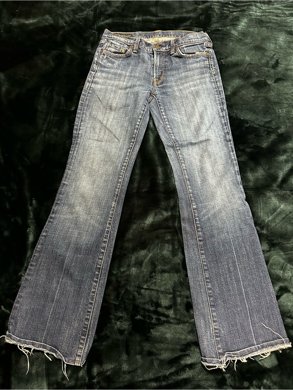 Citizens Of Humanity Faded Blue Flare Jeans